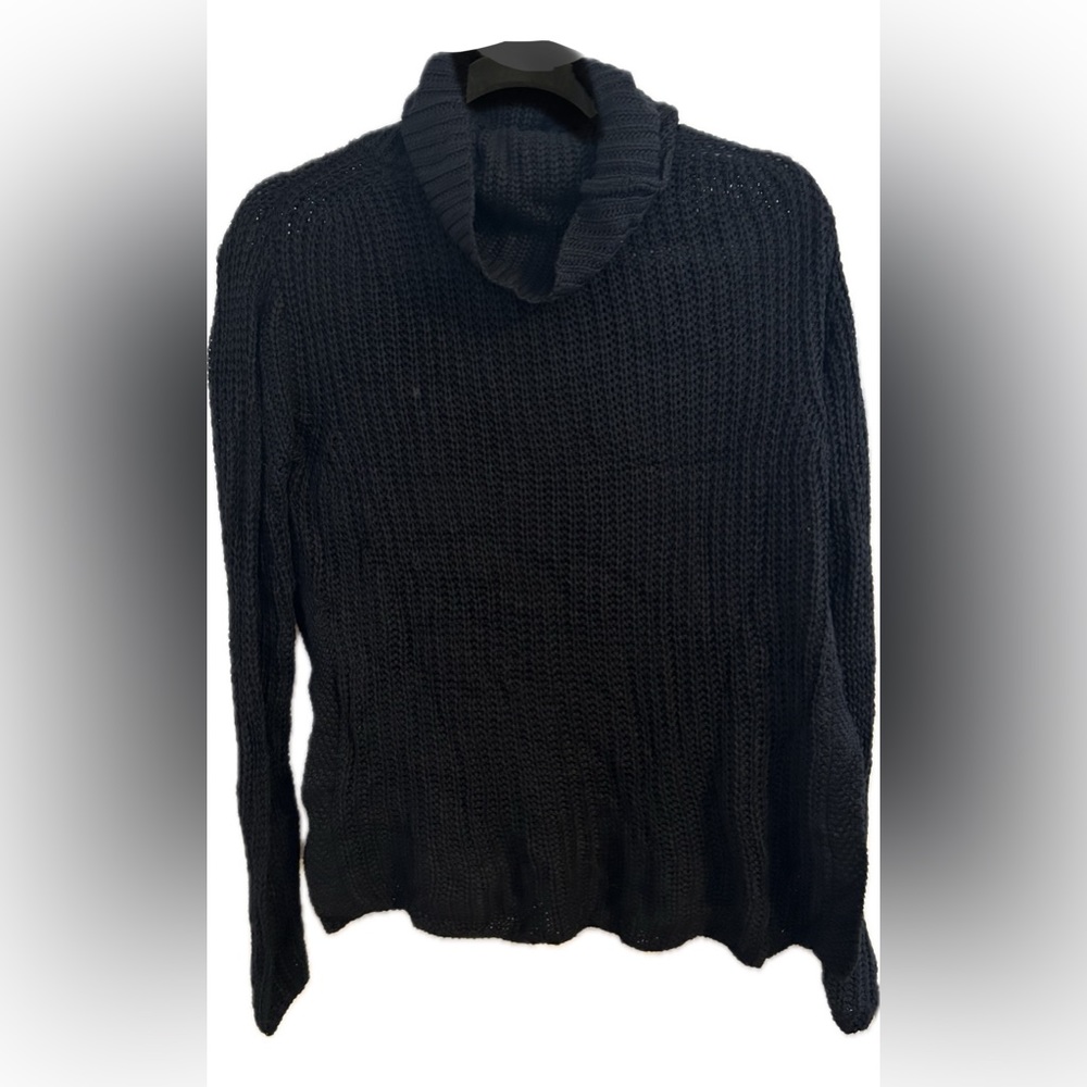 {OLIVACEBOUS} Black turtleneck Sweater - Picture 1 of 9